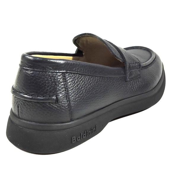 BALDININI ?? MEN\'S BLUE SOFT LEATHER COMFORT LOAFERS main image 7
